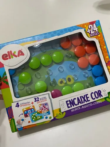 Brinquedo Encaixe Cor - Elka