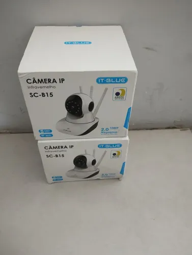 Kit com 2 Câmeras wifi