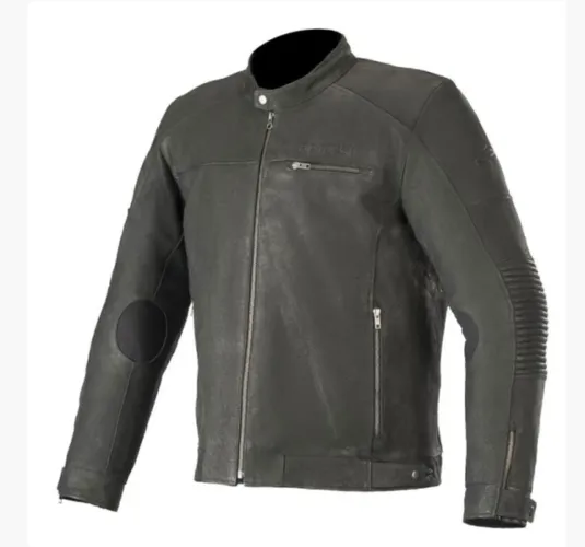 Jaqueta couro Alpinestars Warhorse 