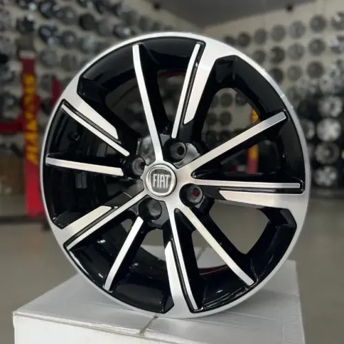 S03 Fiat Strada Endurance/Volcano Aro 14 - 2021/2025 - Preto Diamantado