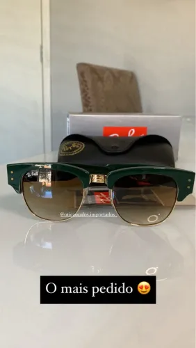 Sofisticado RayBan Clubmaster Verde - O Mais Pedido!