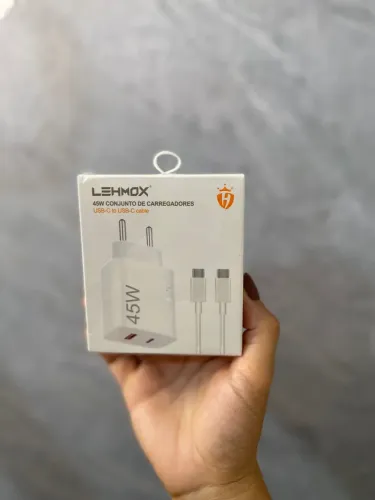 Carregador Xiaomi, Samsung, motorola 45w Tipo C