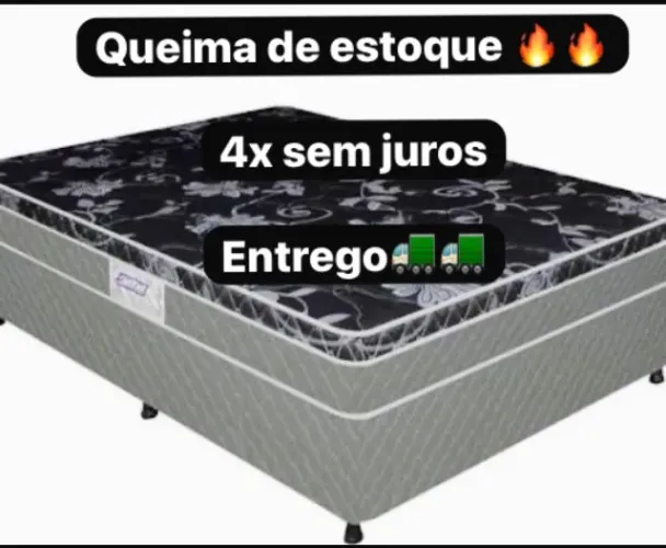 Cama box casal