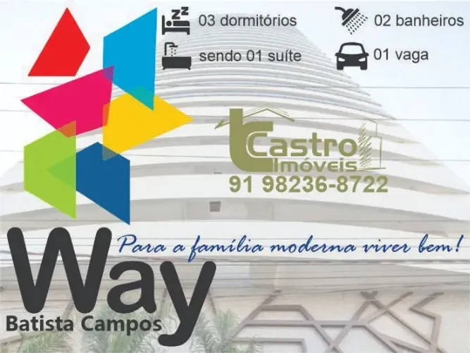 Way Batista Campos. 3/4. 1 ou 2 Vagas. C186