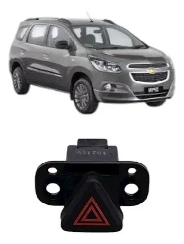 Botão Pisca Alerta Chevrolet Cruze Spin Tracker Original Não Informado