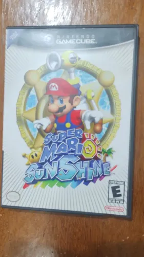 Super Mario sunshime americano game cube 