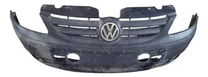Parachoque Dianteiro Volkswagen Crossfox 2009 Á 2010 Preto