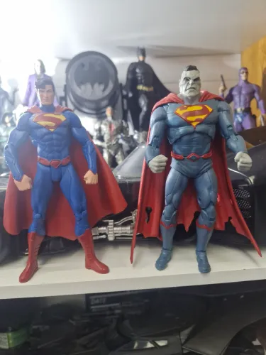 Action Figures Superman e bizarro 290 os dois