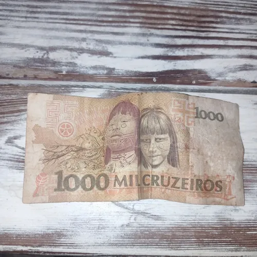 Cédula 1000 Mil Cruzeiros - Antiga