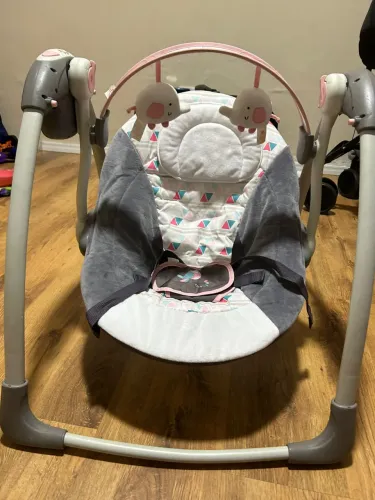 Cadeira de balanço musical infantil Mastela Ibimboo 