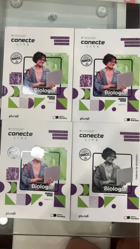 Box Completo de Biologia Conecte Live - Ensino Médio e Vestibulares