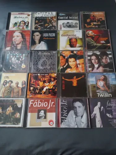 Cds Fábio Jr, Capital Inicial,Guilherme Arantes, etc