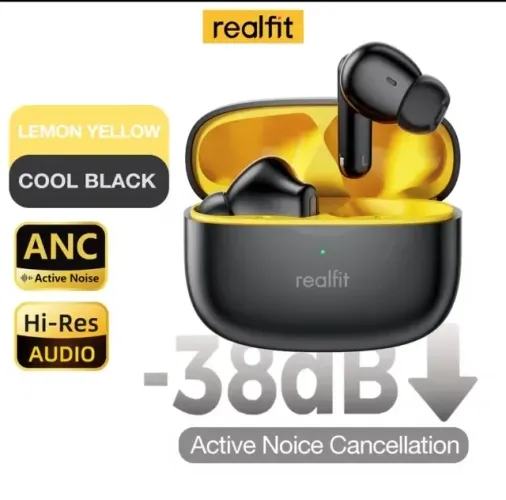 Fones de ouvido bluetooth REALFIT F3