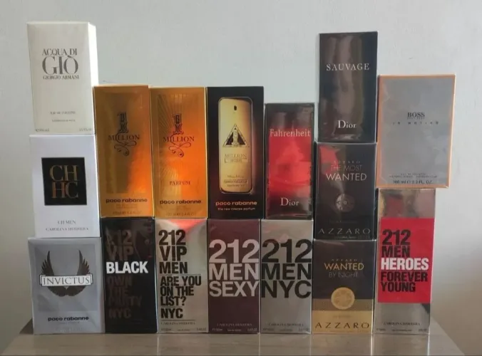 PERFUMES MASCULINOS IMPORTADOS - 100 ML ( Original e Lacrado )