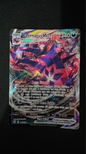 Carta Pokémon Eternatus VMAX - Rara