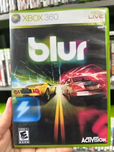 Blur - Xbox 360 (capa reimpressa)
