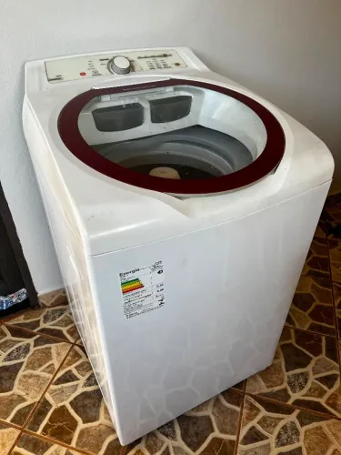 Máquina de lavar roupa Brastemp cesto inox 90dias de garantia 