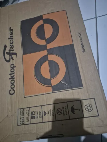 FOGÃO COOKTOP FISCHER 2 BOCAS