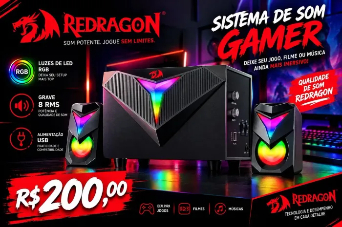 SUBWOOFER REDRAGON
