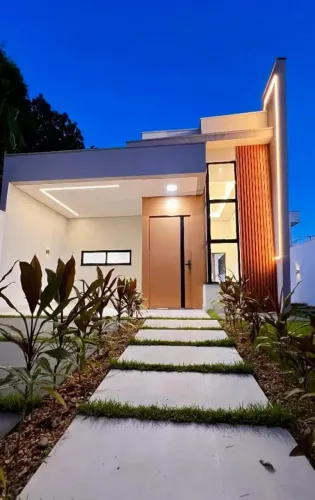 Casa Moderna à Venda  Residencial Villa Suíça de 210m²na Ponta Negra  Manaus