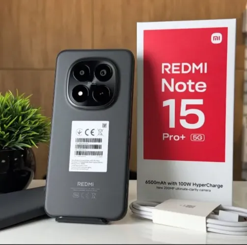Xiaomi Note 15 Pro Plus 5G 256GB 8GB RAM Topo da linha Note com recursos premium