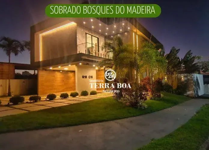 Sobrado Condomínio Bosques do Madeira - Porteira Fechada