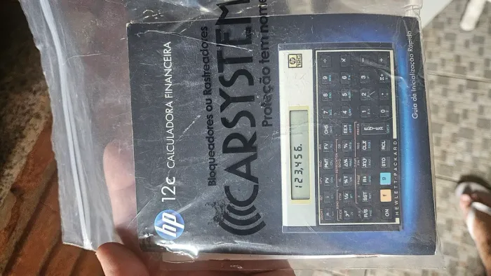 Manual original calculadora HP 12 C