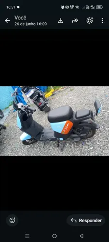 Vendo moto elétrica 4.000 reais