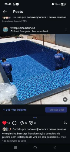troca de vinil e manutenção 