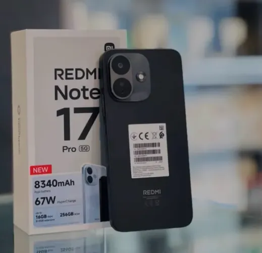 Note 17 Pro 5G 08/256 Preto Novo Lançamento