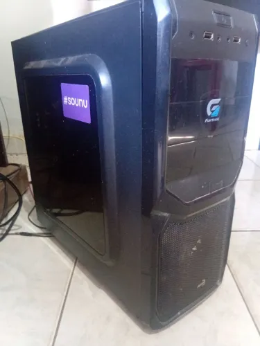 CPU de computador montado com HD e Ssd e placa de vídeo ja incluso