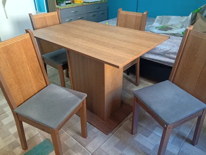 Mesa Linda De Cozinha 4 Cadeiras