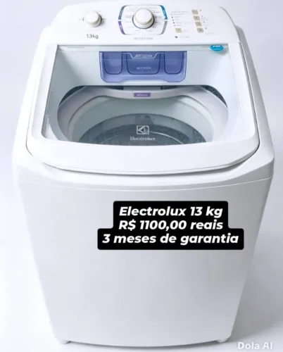 Máquina de lavar roupas Electrolux 13 kg