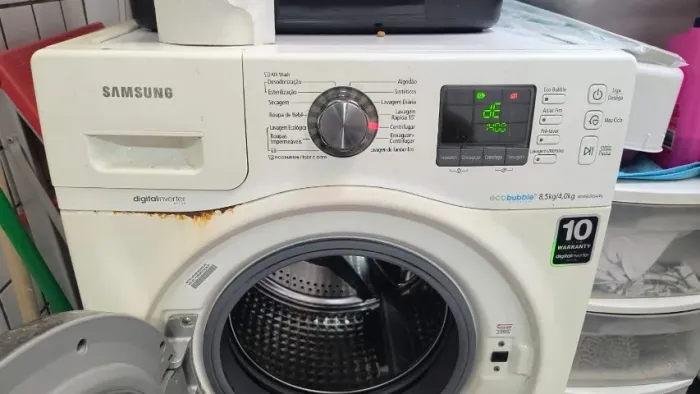 LAVA E SECA SAMSUNG ECOBUBBLE 8,5KG - DIGITAL INVERTER
