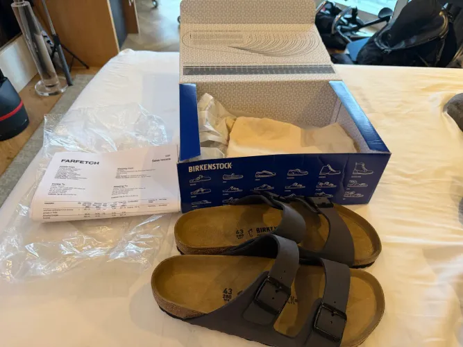 Birkenstock Arizona Original Nº 43 - Nova, Nunca Usada - Caixa e Nota Fiscal