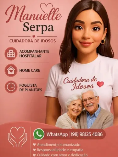 Cuidadora de idoso / Infantil.