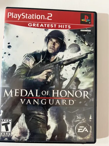 Medal of Honor Vanguard PS2 Original - Completo CIB (Greatest Hits) com Manual