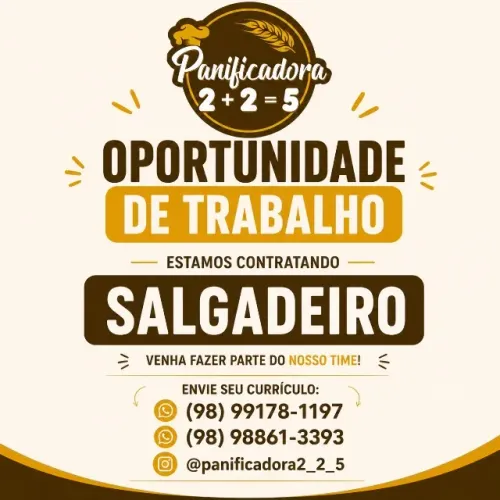 Vaga para SALGADEIRO