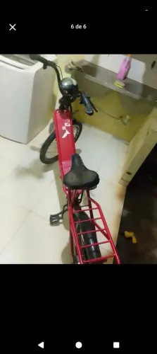 Bicicleta elétrica aro 26 duos