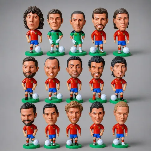 Kit 15 Mini Craques Soccerwe Espanha 2010