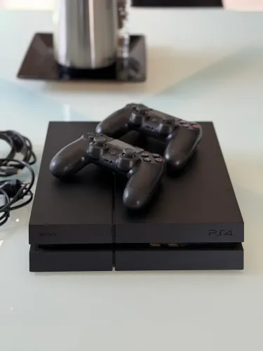 Ps4 Slim Completo 1 TB + 2 Controles de Brinde (Aceito Cartão)