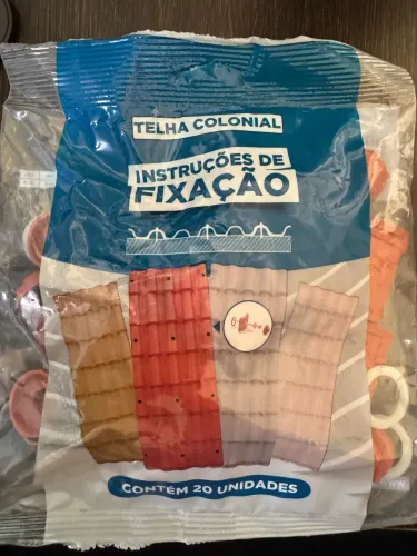 Capas para vedação de Telha PVC Colonial