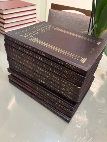 Enciclopédia Visor Novo Século completa 12 livros