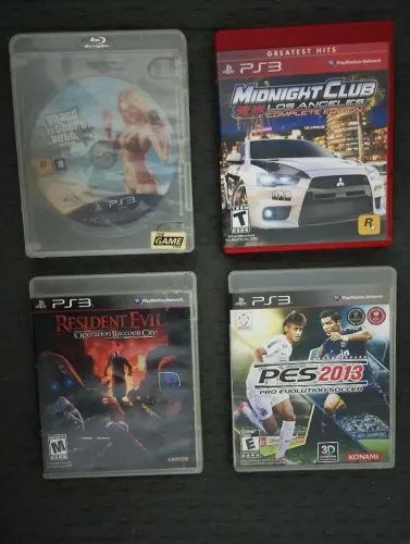 JOGOS DE PS3 180$ OS 4 JOGOS