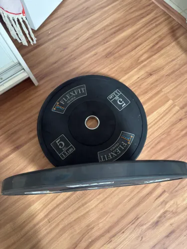Anilha olímpica bumper 5kgs (11lbs)