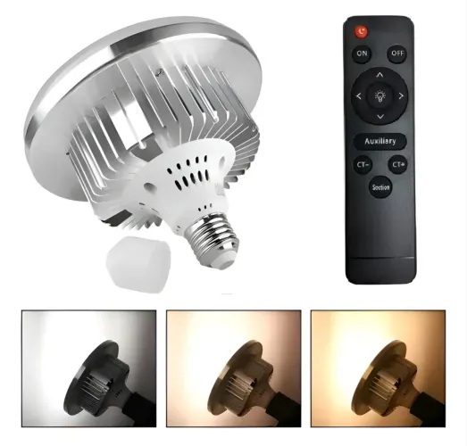 Lâmpada Led 50w Bicolor 2700k-6500k P/ Softbox - E27