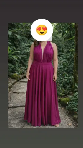 Vestido Seminovo tamanho G/GG