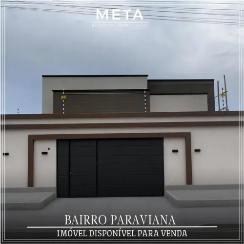 VENDE-SE EXCELENTE CASA NO PARAVIANA | CONFORTO, ESPAÇO E ALTO PADRÃO