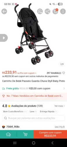 Carinho de passeio