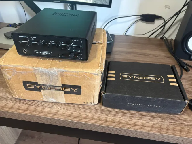 Amplificador Synergy Syn1 + Módulo Soldano Slo I